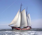 segeln auf IJsselmeer oder Wattenmeer mit der Zweimastklipper 