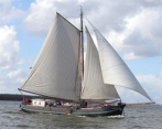 segeln auf IJsselmeer oder Wattenmeer mit der Klipperaak 