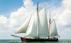 segeln auf IJsselmeer oder Wattenmeer mit der Zweimastklipperaak 